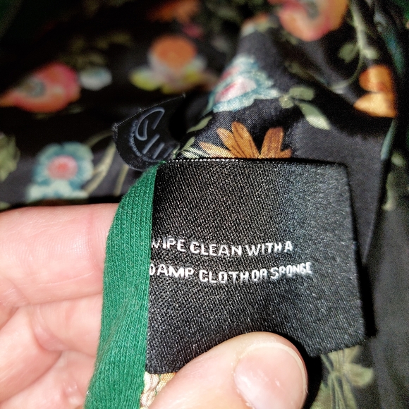 Green Faux Leather Jacket - Picture 8 of 8